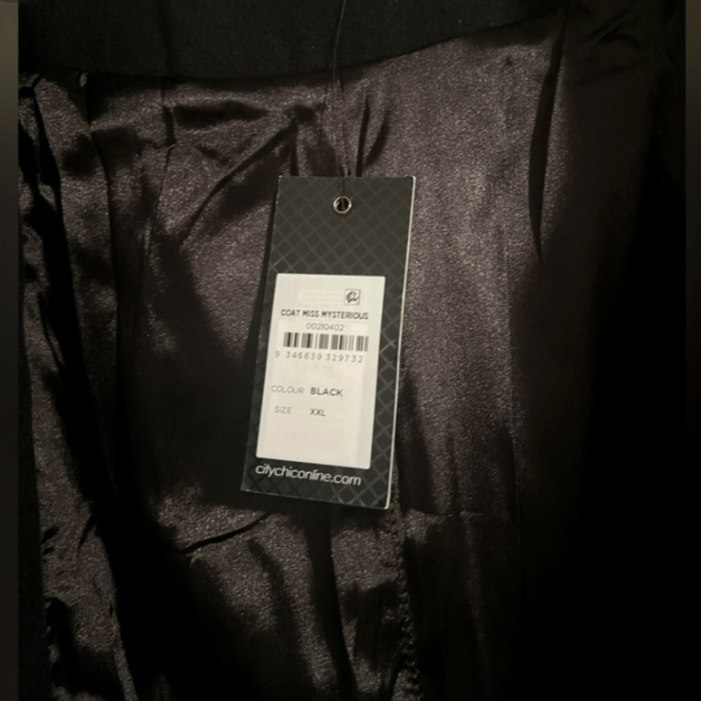 NWT City Chic Coat Miss Mysterious - Picture 2 of 6